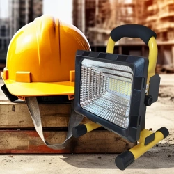 HALOGEN PRZENOŚNY AKUMULATOROWY LAMPA 50W LED