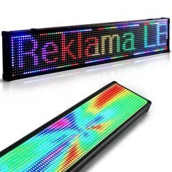 REKLAMA TABLICA LED 168 x 40 cm wyświetlacz ekran