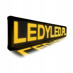 REKLAMA TABLICA LED 132 x 40 cm wyświetlacz ekran