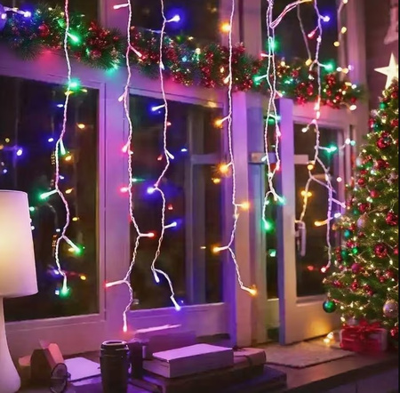 LAMPKI SOPLE 500 LED RGB Z FLASHEM