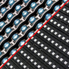 Reklama tablica LED 168 x 40 cm wyświetlacz ekran