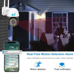 KAMERA BEZPRZEWODOWA 4G ZEWNĘTRZNA OBROTOWA WIFI 8MPX