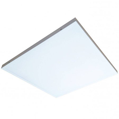 Panel LED LIGHT 60W kwadratowy w kolorze białym.
