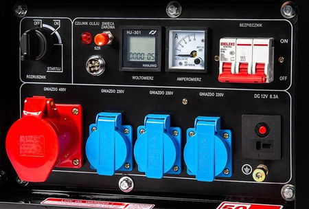 Agregat Prądotwórczy DIESEL 10.6kVA AVR + Piloty