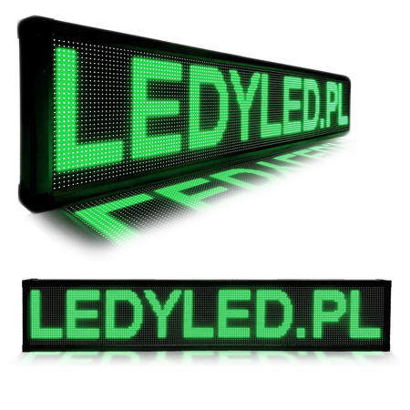 REKLAMA TABLICA LED 300 x 56 cm wyświetlacz ekran