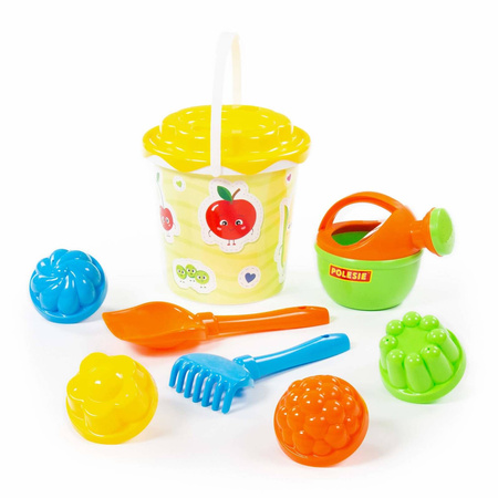 Wiaderko do piasku z akcesoriami