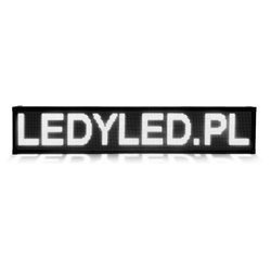 Reklama tablica LED 100 x 20 cm wyświetlacz ekran