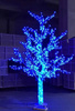 DRZEWKO LED ŚWIECĄCE 150 CM NIEBIESKIE Z FLESHEM