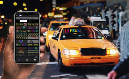 ELASTYCZNY PANEL LED RGB TAŚMA 20X64 STEROWANIE APLIKACJĄ