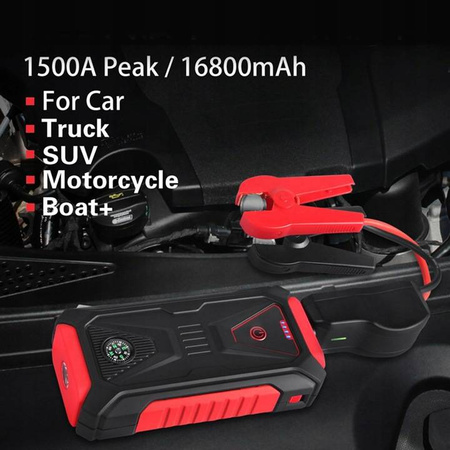 Rozrusznik samochodowy Przenośny 16800 mAh 12 V