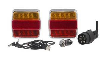 ZESTAW LAMP BEZPRZEWODOWYCH LED NA MAGNES