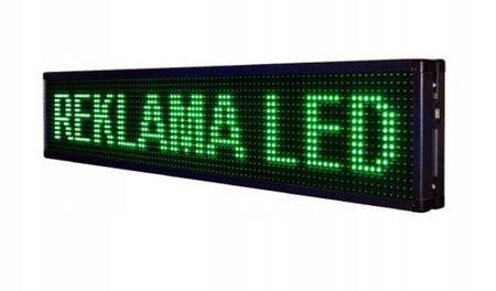 Reklama panel LED Wyświetlacz Tablica Ekran 100/20