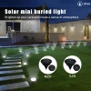 LAMPKI GRUNTOWE OGRODOWE SOLARNE = zestaw 4 szt