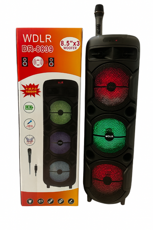 WDLR DR-8839 – przenośny głośnik, który robi wrażenie!