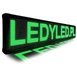 Reklama tablica LED 100 x 20 cm wyświetlacz ekran