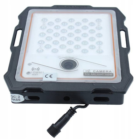 HALOGEN SOLARNY 200W Z KAMERĄ