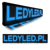 Reklama tablica LED 100 x 20 cm wyświetlacz ekran - dwustronna
