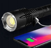 LATARKA TAKTYCZNA MOCNA LED ZOOM USB