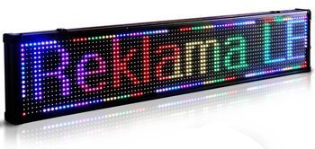 REKLAMA TABLICA LED 100 x 40 cm wyświetlacz ekran