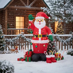 MIKOŁAJ LED 180 CM - POMPOWANY