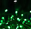 LAMPKI CHOINKOWE 1000 LED ZIELONE Z BIAŁYM FLASHEM 60 M