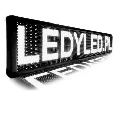 Reklama tablica LED 168 x 20 cm wyświetlacz ekran