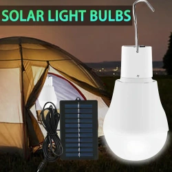 Żarówka 10w z panelem solarnym