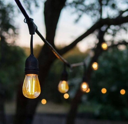 GIRLANDA DEKORACYJNA ŚWIETLNA 10 ŻARÓWEK