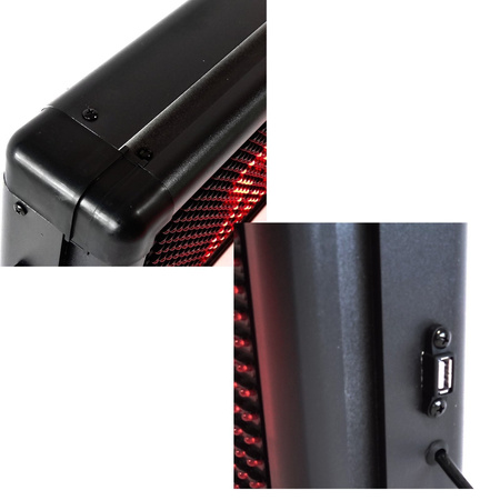 REKLAMA TABLICA LED 300 x 56 cm wyświetlacz ekran