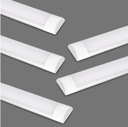 Zestaw 5x LAMPA LED 120 cm BARWA ZIMNA natynkowa oprawa aluminiowa