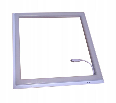Zestaw RAMEK ŚWIETLNYCH panel plafon 60x60 natynkowy 6500K