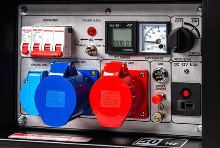 Agregat Prądotwórczy Diesel 8.5kVA - Funkcja Dual