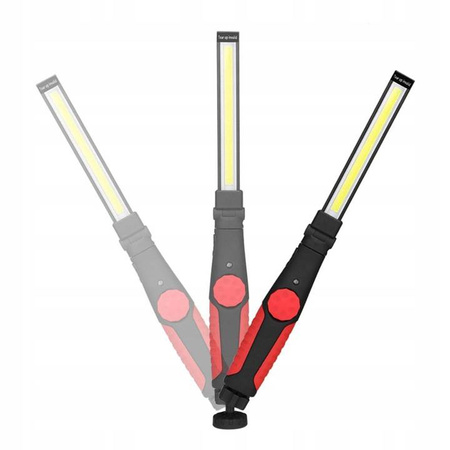 Lampa robocza LED COB, ruchoma latarka ręczna