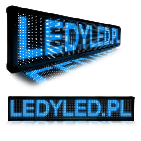 REKLAMA TABLICA LED 132 x 40 cm wyświetlacz ekran