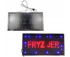 TABLICA INFORMACYJNA  NAPIS "FRYZJER" 48X25CM