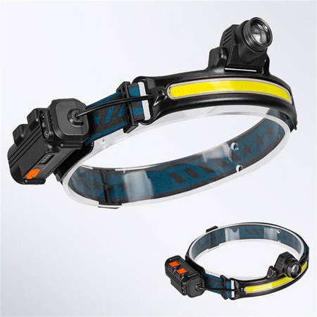 LAMPKA CZOŁOWA W679 COB HEADLAMP