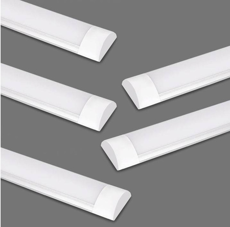 LAMPA LED 120cm NATYNKOWA OPRAWA ŚWIETLÓWKA 5 SZT