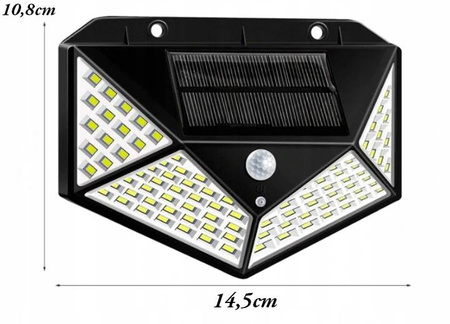LAMPA SOLARNA 100 LED
