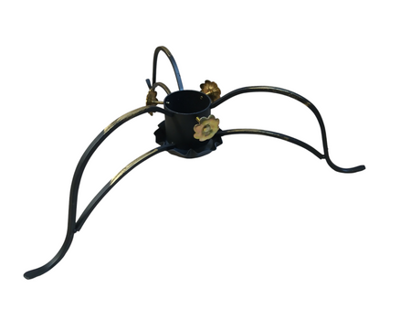 Stojak choinkowy metalowy OZDOBNY z miejscem na wodę