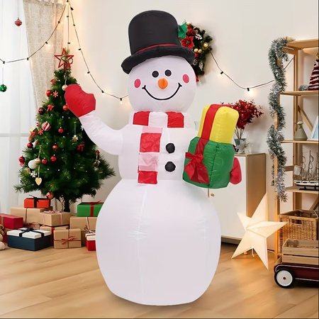 BAŁWAN NADMUCHIWANY 150 CM LED ŚWIECĄCY