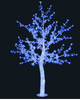 DRZEWKO LED ŚWIECĄCE 180 CM NIEBIESKIE Z FLESHEM
