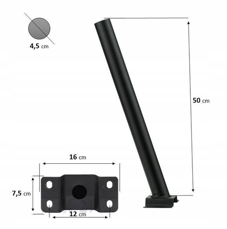 LAMPA LATARNIA ULICZNA SOLARNA 800W+PILOT + UCHWYT