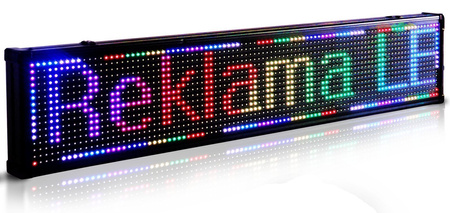 REKLAMA TABLICA LED 200 x 40 cm wyświetlacz ekran