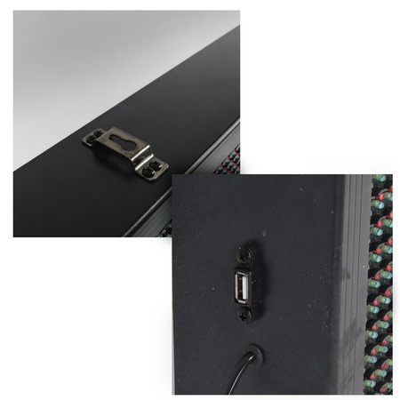 REKLAMA TABLICA LED 200 x 40 cm wyświetlacz ekran