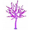 DRZEWKO LED ŚWIECĄCE 180 CM RÓŻOWE Z FLESHEM