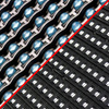 Reklama tablica LED 328 x 40 cm wyświetlacz ekran