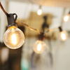 GIRLANDY LAMPKI OGRODOWE 5,3 M Zewnętrzne 10żarówek