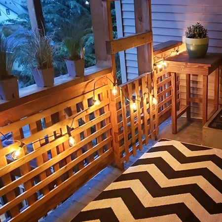 GIRLANDA DEKORACYJNA ŚWIETLNA 10 ŻARÓWEK