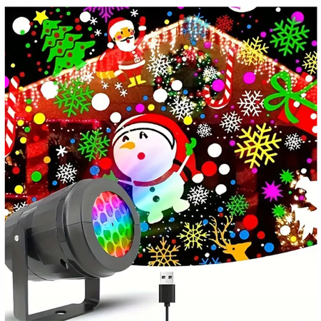 PROJEKTOR ŚWIĄTECZNY LASEROWY RZUTNIK