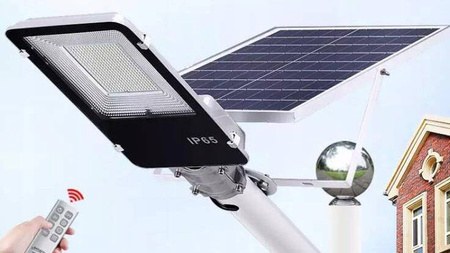 LAMPA SOLARNA 600W PRZEMYSŁOWA - LATARNIA MOCNA